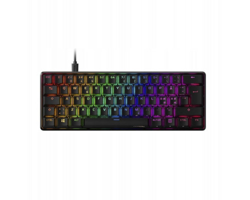 HyperX Mechaninė Žaidimų klaviatūra Kingston HyperX Alloy Origins 60, HyperX Switch, Nordic išdėstymas