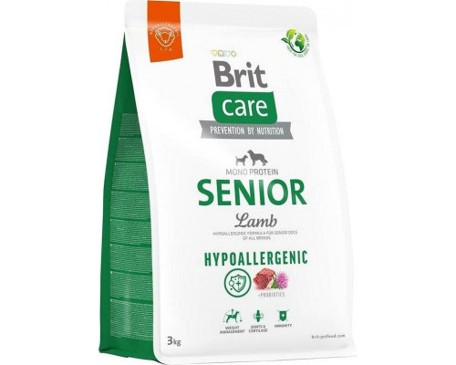 Brit BRIT CARE Dog Senior Lamb&Rice 3kg