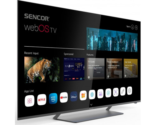 Sencor SLE 65US850TCSB LED 65'' 4K Ultra HD WebOS