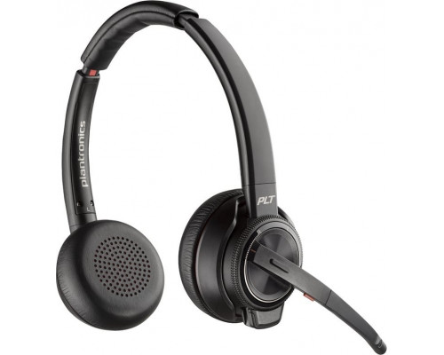 HP HP Poly Savi 8220 Stereo DECT 1880-1900 MHz Top +Charging Cradle