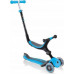 Globber Globber GO-UP Foldable Plus Vaikiškas paspirtukas, dangaus mėlynumo spalva, 641-101