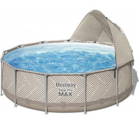 Bestway Swimming pool Garden Rack Z Baldachimem Daszek 396 x 107 cm Bestway 561FY
