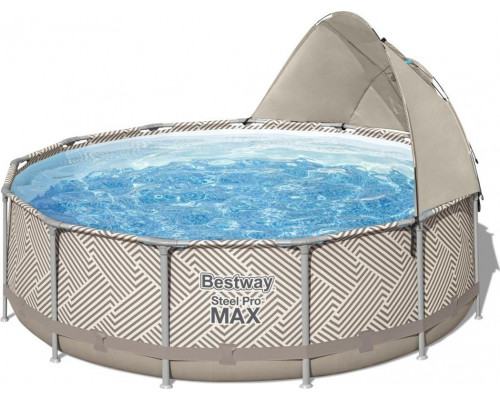 Bestway Swimming pool Garden Rack Z Baldachimem Daszek 396 x 107 cm Bestway 561FY