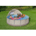 Bestway Swimming pool Garden Rack Z Baldachimem Daszek 396 x 107 cm Bestway 561FY