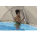 Bestway Swimming pool Garden Rack Z Baldachimem Daszek 396 x 107 cm Bestway 561FY