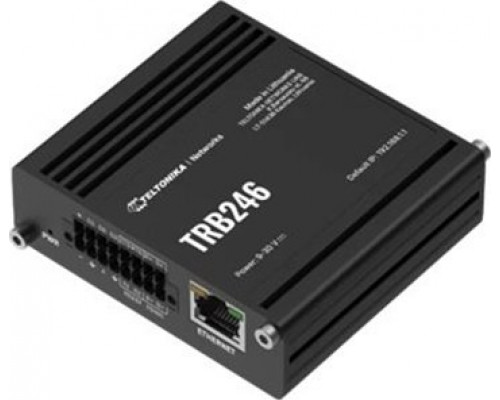 Teltonika Teltonika Przemysłowy router, brama IoT LTE TRB246 Cat 4, 1x RJ45 100Mb/s, IP30