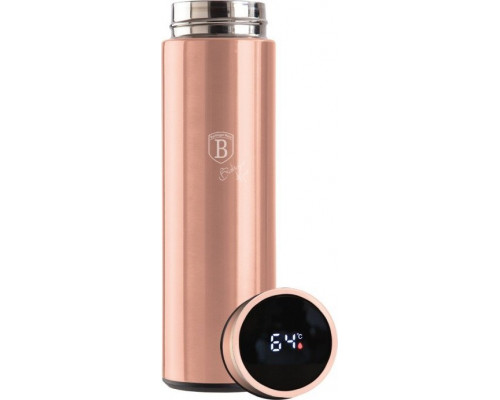 Berlinger Haus INTELIGENTNY TERMOS STALOWY 0.45L Z WSKAŹNIKIEM TEMPERATURY LED BERLINGER HAUS ROSE GOLD BH-7954