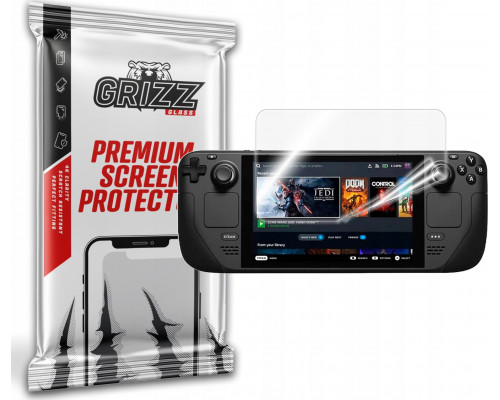 Konsola prwith enośna Griwith with Glass Folia ceramicwith na Griwith with Glass CeramicFilm for Valve Steam Deck LCD / OLED