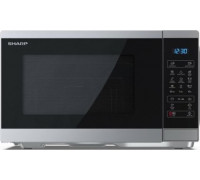 Sharp Sharp YC-MG252AE-S Mikrowelle & Grill 25L schwarz/silber