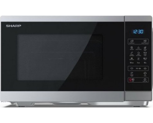 Sharp Sharp YC-MG252AE-S Mikrowelle & Grill 25L schwarz/silber