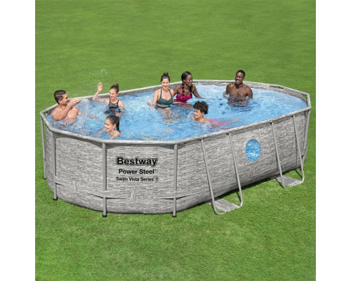 Bestway Bestway Swimming pool Power Steel with accessories, 488x305x107 cm