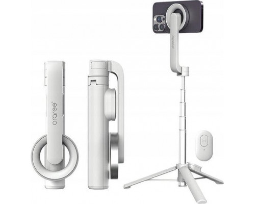 Pašportreta nūja Sourcing Araree Pašportreta nūja Bluetooth Magfie Pod balts/balts MagSafe Statīvs AR60-01727B