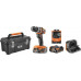 AEG Cordless impact drill AEG BSB18SBL-202TBLK1