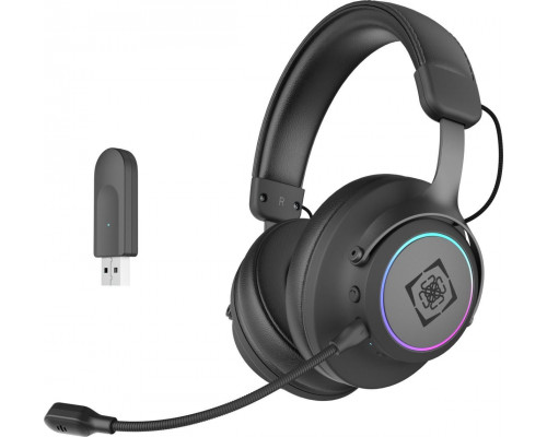 Deltaco Deltaco DH440 Gaming Headset Wireless USB RGB 7.1 Sur. sw