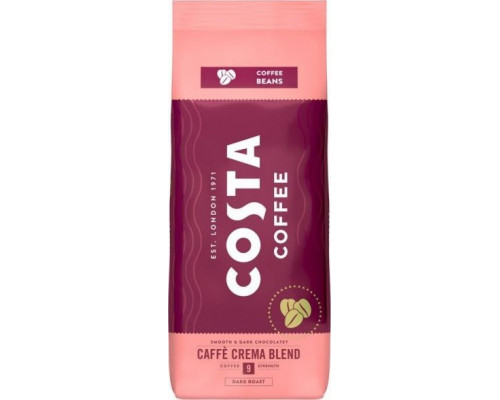 Costa Coffee Kawa COSTA COFFEE Crema, ziarnista, 1 kg