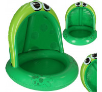 KIK Inflatable ponton with canopy żaba żabka 95cm