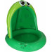 KIK Inflatable ponton with canopy żaba żabka 95cm