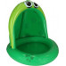 KIK Inflatable ponton with canopy żaba żabka 95cm