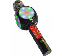 Goodbuy LED 360 Karaoke Microphone with Bluetooth Speaker | 5W Black