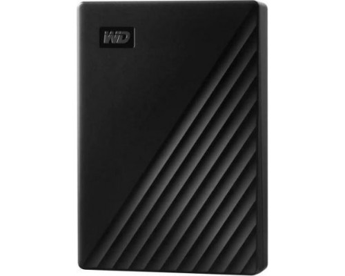 HDD WD WD My Passport WDBR9S0060BBK - Festplatte - verschlusselt - 6 TB - extern (tragbar) - USB 3.2 Gen 1 - 256-Bit-AES - Schwarz