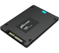 SSD  SSD Micron SSD Micron 7400 PRO 7.68TB U.3 (15mm) NVMe Gen4 MTFDKCC7T6TDZ-1AZ1ZABYY (DWPD 1) Tray