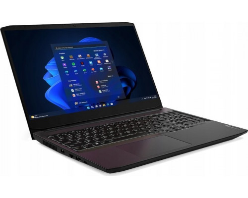 Laptop Lenovo Lenovo Ideapad 3-15 Gaming - Ryzen 5 5500H | 15,6"-144Hz | 16GB | 512GB + 960GB SSD | W11P | RTX2050 | Czarny