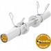 HMS GOP050 (+ZACISKI) Short Barbell Bar OLIMPIJSKI 5KG 50CM HMS