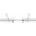 HMS GOP050 (+ZACISKI) Short Barbell Bar OLIMPIJSKI 5KG 50CM HMS