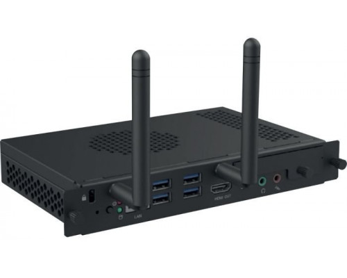 Mini PC Avocor AVC-OPSI7-G12 - Modularne cyfrowe urządzenie do oznakowania - 16 GB RAM - Intel Core i7 - SSD - 256 GB - Windows 11 Pro - 4K UHD (2160p) - 60 BpS - Black