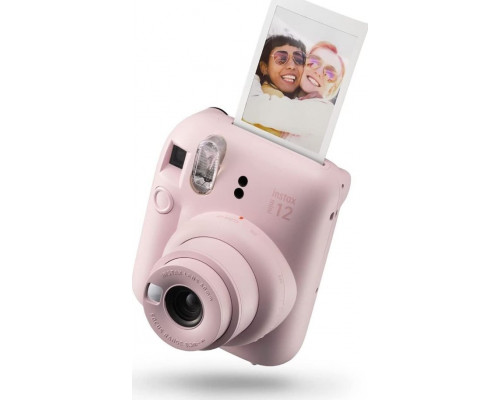 Fujifilm Fujifilm Momentinis fotoaparatas instax mini 12 BLOSSOM Rožinis+instax mini glossy (10pl)+originalus dėklas