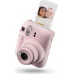 Fujifilm Fujifilm Momentinis fotoaparatas instax mini 12 BLOSSOM Rožinis+instax mini glossy (10pl)+originalus dėklas