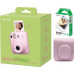 Fujifilm Fujifilm Momentinis fotoaparatas instax mini 12 BLOSSOM Rožinis+instax mini glossy (10pl)+originalus dėklas