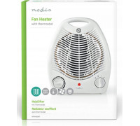 Nedis Nedis HTFA13CWT grzejnik Wewnętrzna White 2000 W Wentylator elektryczny ogrzewacza pomieszczeń