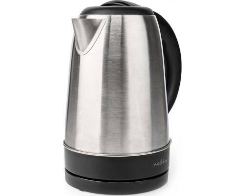 Nedis Nedis KAWK340EAL 1,7 l 2200 W Aluminium, Black