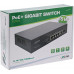 Switch InLine InLine® PoE+ Gigabit Network Switch 5 Port (4x PoE+), 1xSFP, 1Gb/s, desktop, metal, without fan