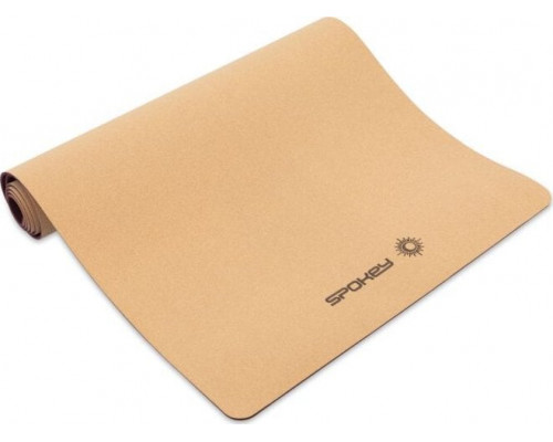Spokey Treniņu paklājs Savasana 183 cm x 61 cm x 0.4 cm beige