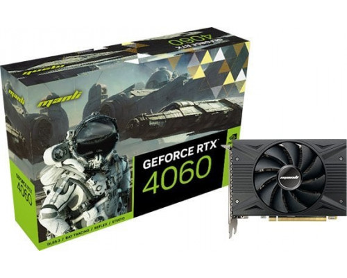 *RTX4060 Manli GeForce RTX 4060  8GB GDDR6 (N72740600M15800)