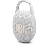 JBL JBL Clip 5 - głośnik portable bluetooth white - Gwarancja bezpieczeństwa. Proste raty. Bezpłatna wysyłka od 170 zł.