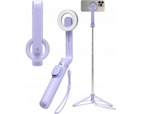 Selfie nūjiņa Spigen Spigen MagSafe Tripods Pašportreta nūjiņa, lavender