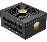 Sharkoon Sharkoon Rebel P20 SFX 1000W, PC power supply (black, 1x 12 pin high power connector, 2x PCIe, cable management, 1000 watts)