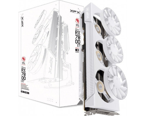 *RX7800XT XFX Karta graf. XFX QicksilverRX 7800XT Magnetic Air WH