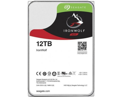 Seagate IronWolf 12 TB SATA 6Gb/s 7200