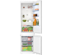 Bosch Seria 4 Wbudowana lodówka-zamrażarka z dolnym zamrażalnikiem 193.5 x 55.8 cm płaski zawias KIN96VFD0
