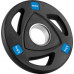Rebel Zestaw obciążeń żeliwnych gumowanych 4x2.5kg, otwór olimpijski 51mm,  REBEL ACTIVE