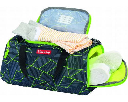 Step by Step STEP BY STEP Sport bag 2 "DARK CAT CHIKO"
