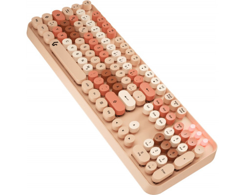 Keysonic KeySonic Desktop-Set KSKM-8200M-RF (DE) Wireless sand/creme