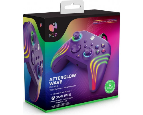 Pad PDP PDP XS Pad wire Afterglow WAVE - fioletowy