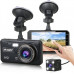 Dexxer WIDEOREJESTRATOR Z KAMERĄ PRZEDNIĄ I TYLNĄ KAMERA COFANIA FULL HD + KARTA SD 32 GB