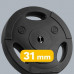 Rebel Bitumena slodžu komplekts 2x15kg, caurums 31mm, disks ar rokturi, REBEL ACTIVE