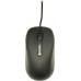 Wortmann AG TERRA Mouse 1500 Corded USB black 3-Tasten, symmetrisch, kabelgebunden, 1,80m